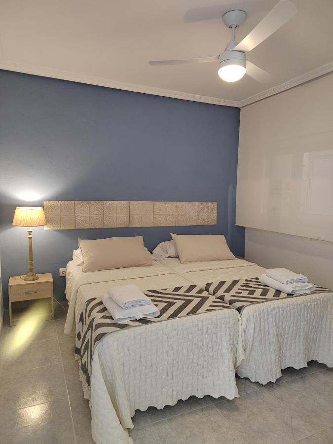 Apartamento Santa Pola Primera Linea De Playa Dış mekan fotoğraf