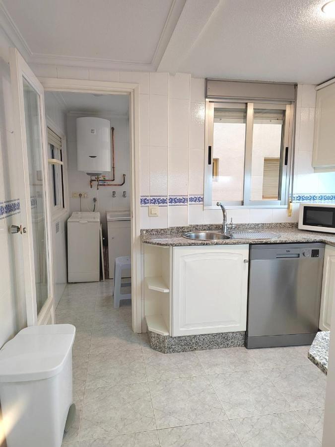 Apartamento Santa Pola Primera Linea De Playa Dış mekan fotoğraf